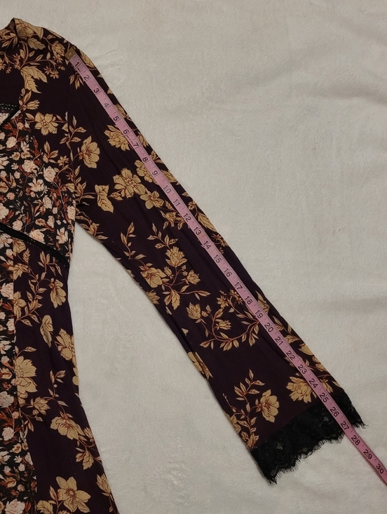 Free People Odette Floral Lace Trim Mini Dress/Tunic ASO Chantel XL - Picture 12 of 12